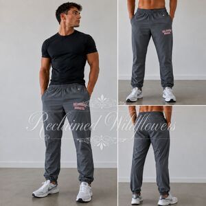 Champion Oklahoma Sooners Wind Jogger Pants NWT Gray Men's Medium